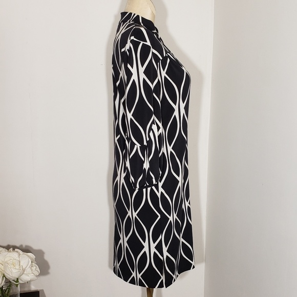 Banana Republic black and white dress size XS - Picture 2 of 6